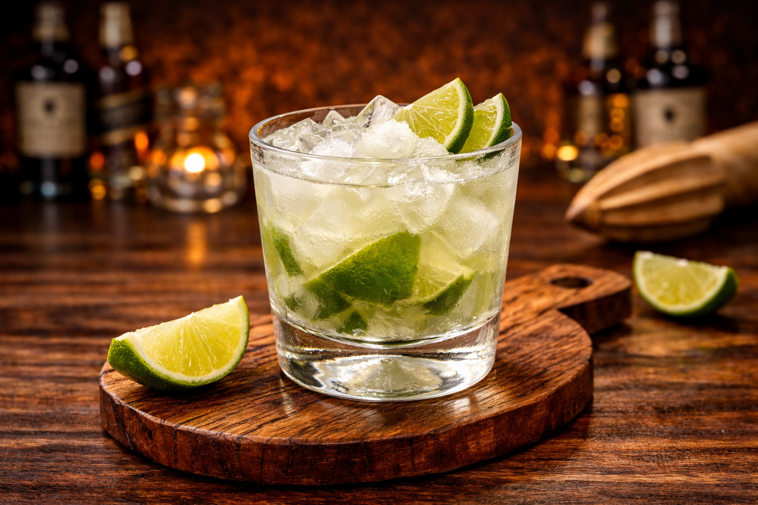 Receita de Caipiroska Sem Álcool