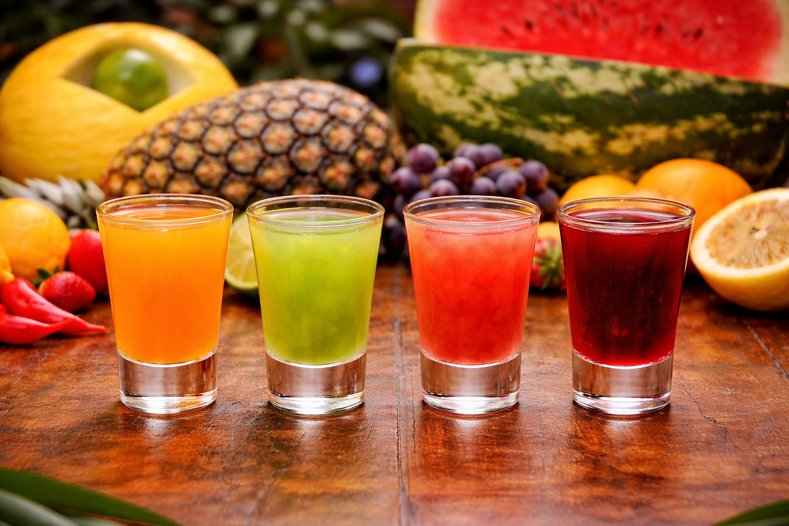 Receita de Shot Tropical